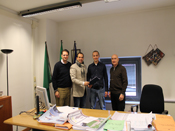 Giuseppe AMATO con Assessore TURA (click to enlarge)